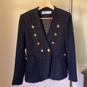 Zara Tweed Blazer